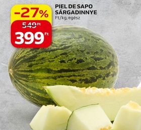 PIEL DE SAPO SÁRGADINNYE – Auchan