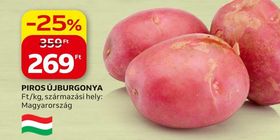 PIROS ÚJBURGONYA – Auchan