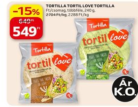 TORTILLA TORTIL LOVE TORTILLA – Auchan