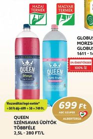 Queen QUEEN SZÉNSAVAS ÜDÍTŐK – Coop