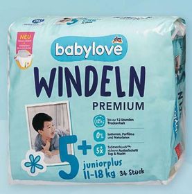 babylove pelenka, 5+-os méret – dm
