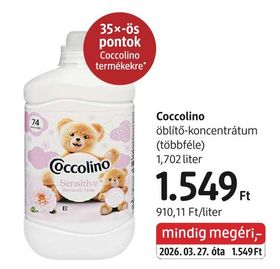 Coccolino öblítő-koncentrátum – dm