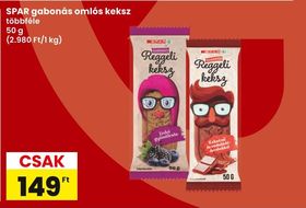 SPAR gabonás omlós keksz – Spar