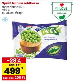 Sprint Natura zöldborsó – Spar