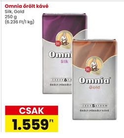 Omnia őrölt kávé – Spar
