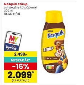 Nesquik szirup – Spar