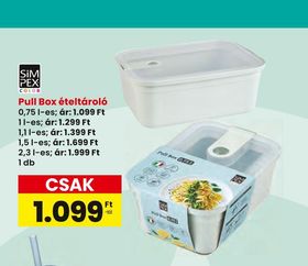 SIMPEX COLOR Pull Box ételtároló – Spar