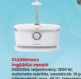 CLEANmaxx ing&blúz vasaló – Spar