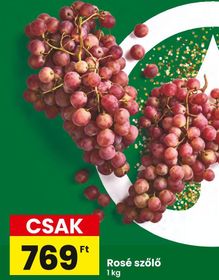 Rosé szőlő – Spar