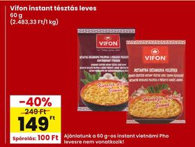 Vifon instant tésztás leves – Spar