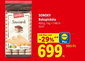 SONDEY Babapiskóta – Lidl