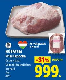 HÚSFARM Friss lapocka – Lidl