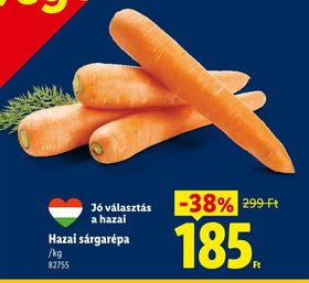 Hazai sárgarépa – Lidl