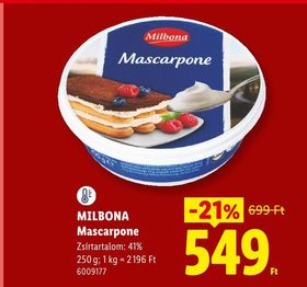 MILBONA Mascarpone – Lidl