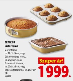 ZENKER Sütőforma – Lidl