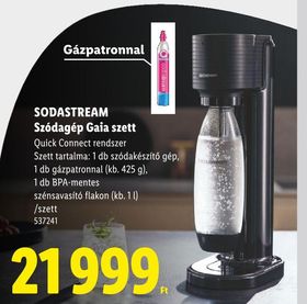 SODASTREAM Szódagép Gaia szett – Lidl