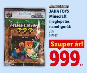 JADA TOYS Minecraft meglepetés nanofigurák – Lidl