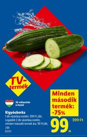 Kígyóuborka – Lidl