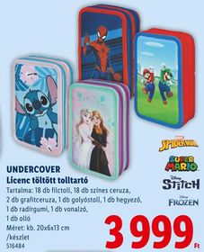 UNDERCOVER Licenc töltött tolltartó – Lidl