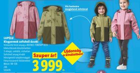 LUPILU Kisgyermek softshell dzseki – Lidl