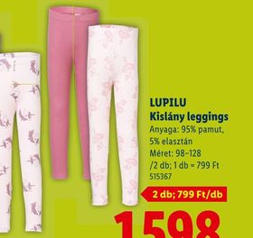 LUPILU Kislány leggings – Lidl