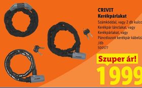 CRIVIT Kerékpárlakat – Lidl