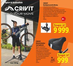 CRIVIT Kerékpárszerelő állvány – Lidl