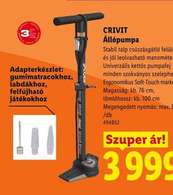 CRIVIT Állópumpa – Lidl