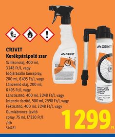 CRIVIT Kerékpárápoló szer – Lidl