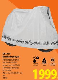 CRIVIT Kerékpárponyva – Lidl