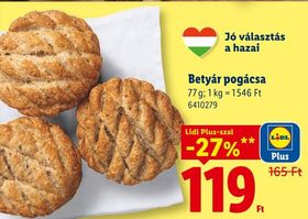 Betyár pogácsa – Lidl