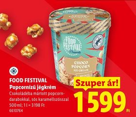 FOOD FESTIVAL Popcornízű jégkrém – Lidl