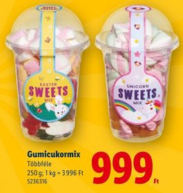 Gumicukormix – Lidl