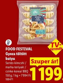 FOOD FESTIVAL Gyoza töltött batyu – Lidl