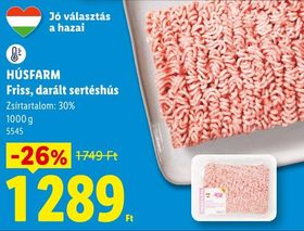 HÚSFARM Friss, darált sertéshús – Lidl