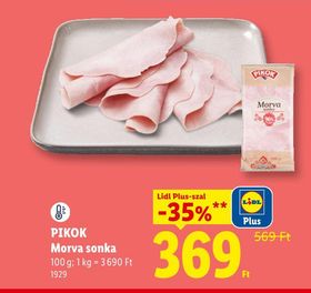 PIKOK Morva sonka – Lidl
