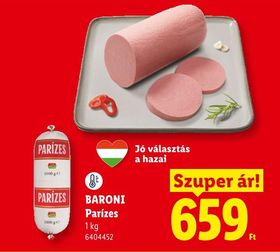 BARONI Parízes – Lidl