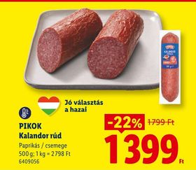 PIKOK Kalandor rúd – Lidl