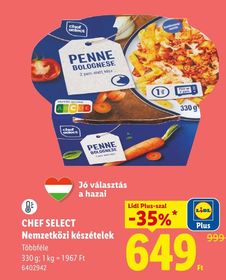 CHEF SELECT Nemzetközi készételek – Lidl