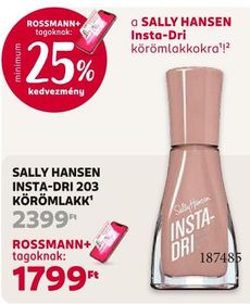 SALLY HANSEN INSTA-DRI 203 KÖRÖMLAKK – Rossmann
