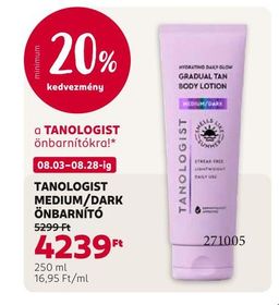 TANOLOGIST MEDIUM/DARK ÖNBARNÍTÓ – Rossmann