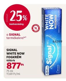 Signal SIGNAL WHITE NOW FOGKRÉM – Rossmann