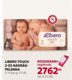Libero LIBERO TOUCH 2-ES NADRÁGPELENKA – Rossmann