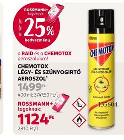 CHEMOTOX LÉGY- ÉS SZÚNYOGIRTÓ AEROSZOL – Rossmann