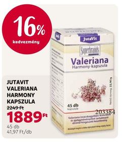 JutaVit JUTAVIT VALERIANA HARMONY KAPSZULA – Rossmann