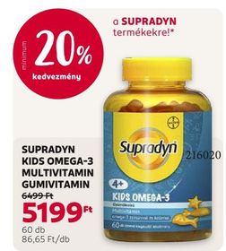 Supradyn SUPRADYN KIDS OMEGA-3 MULTIVITAMIN GUMIVITAMIN – Rossmann