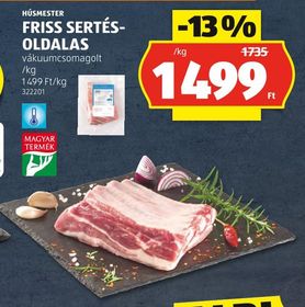 HÚSMESTER FRISS SERTÉS-OLDALAS – Aldi