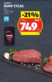 GOURMET RUMP STEAK – Aldi