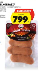 PRIVÁT HÚS GRILLKOLBÁSZ* – Aldi