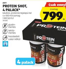 ZOTT PROTEIN SHOT, 4 PALACK* – Aldi